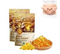 Bee Venom Natural Repair Vaginal Capsules, Bee Venom Ginger Oil Capsules (2pcs)