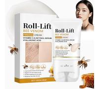 Bee Venom Neck Roller Creams, Bee Venom Firming Serum Stick, Lifts and Tightens the Skin, Anti-Aging, Hydrating, Lifting & Restoring Skin Elasticity, Bee Venom Body Tightening Cream for Women & Men