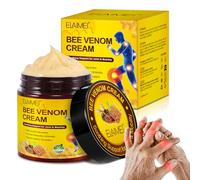 Bee Venom Pain Relief Cream - 100% Natural Ingredients, with Glucosamine, Chondroitin, MSM, Arnica & Vitamin K2 for Joint & Bone Comfort, 120g