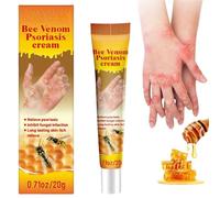 Bee Venom Pso-riasis Cream,Bee Venom Cream for Psori-asis,Be/e Ven/om Soothing Psoria-sis Cre/am for Redness Itching,Relieve Skin Itchiness Cre/am,Chinese Body Cre/am,Herbal Cr/eam for All Skin Type