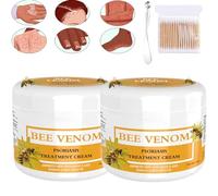 Bee Venom Psoriasis Cream, 2024 New Psoriasis Cream, Bee Venom Psoriasis Treatment Cream, Bee Venom Cream for Psoriasis, Fragrance Free & Allergy Tested, 1.05 oz (2Pcs)
