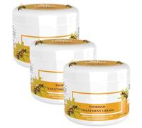 Bee Venom Psoriasis Cream - 3 Pack, New Zealand Bee Veno-m, Relieves Itching & Smooths Skin Fast, for All Skin Types - Soothing Redness on Hands, Feet, and Legs