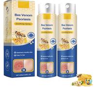 Bee Venom Psoriasis Spray, Bee Venom Psoriasis Treatment Spray，Suitable for All Skin Conditions (2Pcs)