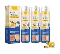 Bee Venom Psoriasis Spray, Bee Venom Psoriasis Treatment Spray，Suitable for All Skin Conditions (3Pcs)