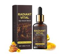 Bee Venom Serum, Pure Bee Venom Face Serum, Gentle Boto-x Alternative with Niacinamide & Bee Venom and Hyaluronic Acid, Dark Spot Remover for Face, Anti-Aging, Wrinkles, Dark Spots, Radiant Vital