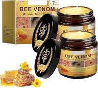 Bee Venom Skin Restoration Cream, Anti-Wrinkle & Skin Healing Solution for Eczema, Natural Bee Venom Skin Treatment Cream, for All Skin Types