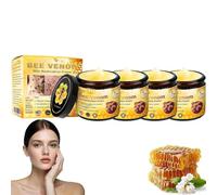 Bee Venom Skin Restoration Cream, Bee Venom Skin Treatment Cream for Face & Body, Bee Venom cream for Women & Men - Day & Night Use (4pcs)