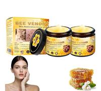 Bee Venom Skin Restoration Cream, Bee Venom Skin Treatment Cream for Face & Body, Bee Venom cream for Women & Men - Day & Night Use (2pcs)