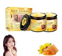 Bee Venom Skin Restoration Cream, Professional Bee V-enom Skin Treatment Cream,B ee Venom Comprehensive Creams, Repair, Moisturize and Lift 3 in 1, for All S kin Types (2 Pcs)