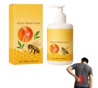 Bee-Venom Soothing Lotion with Natural Ingredients, Calming Moisturizing Cream for Muscle & Joint Comfort, Fast Absorbing for Neck, Back, Hands & Knees (1 Pcs)