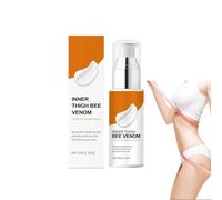 Bee Venom Thigh Firming Cream, Bee Vemon Inner Thigh Firming Cream - Honey, Vitamin E for All Skin Types, Nourishes And Tightens Thighs, Buttocks And Body Contours, Men And Women (1)