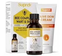 Bee Venom Wart Remover Kit: Wart Freeze Off with Salicylic Acid & Bee Venom Cream - Wart Removal for Plantar Wart Genital Wart 25 ML