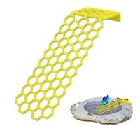 Bee Water Catcher Bee Drinking Station | Yellow and White Floating Drinking Device, Design Suitable for Ponds, Bird Baths, Swimming Pools, Safe Drinking Station for Environmental Protection Device,