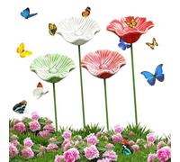 Bee Water Feeder Butterfly Bathing Bowl With Metal Stake