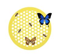 Bee Water Station - Floating And Versatile Bee Island, Bees Drinking Water Dispenser | Garden Butterflies Thirsty Pollinators For Bath Cups And Attract Butterflies Dan