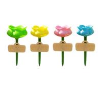 Bee Water Station Flower Shape Butterfly Feeder with Ground Insert