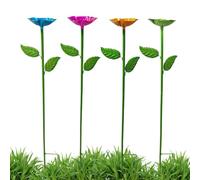 Bee Water Station - Flower Shaped Bae Cups | Colorful Butterfly Butt Multifunction | Bei Brinking Cuups for Balcony Backyard Farm Patio Outdoor Wildlife Habitat