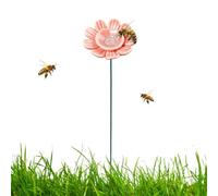 Bee Watering Station Colorful Flower Shaped Decoration