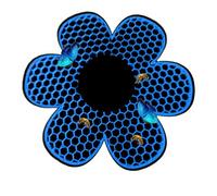 Bee Watering Station, Floating Flower Bee Feeder, 9.33x8.66in Eco Friendly Pollinator Support, Weather Resistant Design for Backyard Plant Beds, Apiary, Garden Pollination