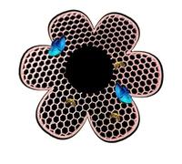 Bee Watering Station, Floating Flower Bees Bath, 9.33x8.66x6.93 inches Outdoor Accessory, Pollinator Hydration Support, Decorative Bird Apiary Decor for Backyard Garden, Beekeeping