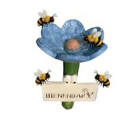 Bee Watering Station - Resin Flower Shaped Bee Feeder Outdoor | Bee Watering Station for Feeding Beehives, Birds, Beekeeping, Hummingbird, M