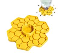 Bee Watering Station,Weatherproof Anti-Slip Animals Hydration | Bee Drinking Dish for Bottles | for Park Backyard Terrace Farm Yard Flower Bed