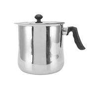 Bee Wax Melting Pot Stainless Steel, Beekeeping Wax Melting Pot with Lid, Heatproof Durable Wax Making Pot for DIY Candles, Includes Plastic Handle for Safe Heating, Perfect for Me (2.5L)