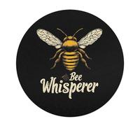 Bee Whisperer Round Wooden Puzzles for Adults Funny Colorful Jigsaw Puzzle Home Decors Gift 120 PCS