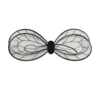 Bee Wings Costume - Fairy Cosplay Props, Stripes Masquerade Accessory, Hard Shell Case Item | for Halloween Theme Parties Family Nights Photography Stage Performance Dress Up Outfit
