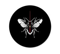 Bee Wooden Wall Clocks Non-Ticking Retro Clock Home Office Kitchen Farmhouse Decor 34 * 34cm