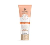 BEE and YOU Healthy Feet Natural Foot Cream for Dry Cracked Feet, Fast Absorbing & Extra Protection with Mineral Zinc Oxide, Shea Butter, Vitamin B5, Raw Honey and Bee Propolis, 1.69 fl. oz…