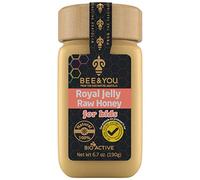 BEE & YOU Royal Jelly, Raw Honey for Kids - Formulated to Support Kid's Immune System - 100% Natural and Free of Chemicals, Colors, GMO's, Gluten and Soy