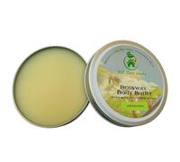 BEE Zero Waste Organic Beeswax Body Butter - Intensive Moisturizing Cream, Natural Hand and Body Lotion, Eco-Friendly & Plastic-Free, Pure Ingredients (Lemongrass)