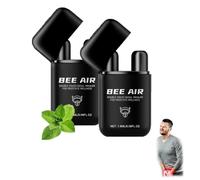 Beeair Double Holes Nasal Inhaler, Male Prostate Care Inhaler, Beeair Nasal Inhaler Stick for Prostate Wellness, Improves Blood Circulation, Restores Energy and Vitality (2PCS)