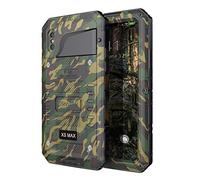 Beeasy Case for iPhone XS Max,Tough Waterproof Heavy Duty Metal Defender Cover Built-in Screen Military Grade Protective,Drop Proof Shockproof Rugged Hybrid Outdoor Sport Protection,Camouflage