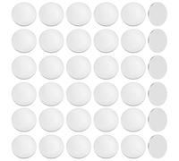 Beebeecraft 1 Box 100Pcs 304 Stainless Steel Disc Small Flat Circular Tags Round Metal Stamping Blanks for Jewelry Making Strike Engraving Diy Crafts Earring Bracelet Necklace Pendants Charms 12mm