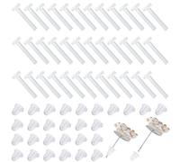 Beebeecraft 1 Box 150Pcs Earrings Sleeves Silicone 3 Styles Plastic Clear Piercing Disc Earrings Covers Earring Backs for Sports Earring Pin Protection