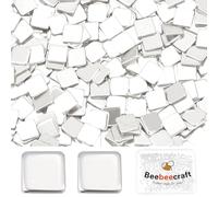 Beebeecraft 1 Box 500Pcs Solder Chips Silver 2x2mm Easy Welding Soldering Precut Chips Tiny Square Low Temp for Jewelry Making Repair