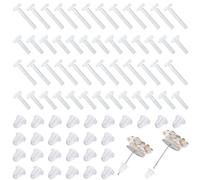 Beebeecraft 1Box 160Pcs Plastic Earrings Covers for Sensitive Ears Clear Earrings Post and Backs Protector for Sports
