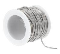 Beebeecraft 1Roll 33 Feet Stainless Steel Snake Chains Silver Round Snake Chain for Jewelry Making