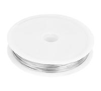Beebeecraft 20m/65.6Feet Craft Wire 0.6mm 24 Gauge Stainless Steel Metal Florist Decoration Round Flexible Wire Rope for DIY Jewellery Making Finding