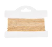 Beebeecraft Cable Chain Necklace Bulk 5M/16.4 Feet 1.1mm 18K Gold Plated Brass Flat Jewellery Chain Link for Making Bracelets Anklets Necklaces