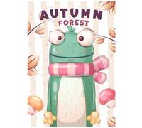 Beebooh Autumn forest frog birthday card