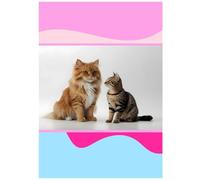 Beebooh Beautiful cats sitting together birthday card