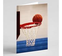 Beebooh cards basketball and net birthday card