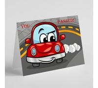 Beebooh cards congratulations on passing your driving test card
