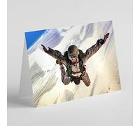 Beebooh cards man skydiving birthday card