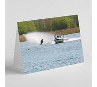 Beebooh cards person water skiing birthday card