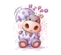 Beebooh Hamster hatching birthday card