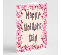 Beebooh Happy Mother's Day with flowers and butterflies card